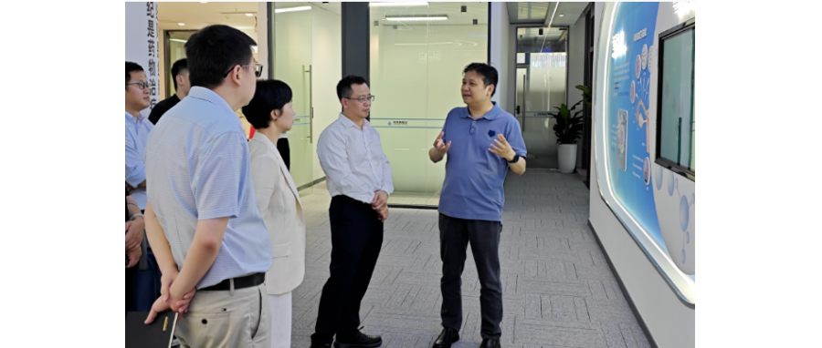 【政企研讨 | 市药械办领导一行调研深港z6com时凯集团】