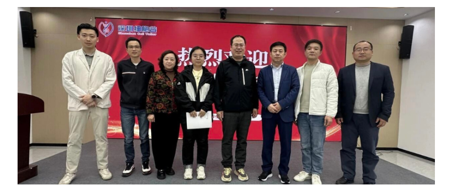 中国医学科学院肿瘤医院深圳医院医务部副部长吉勇一行莅临深圳z6com时凯集团研讨访问